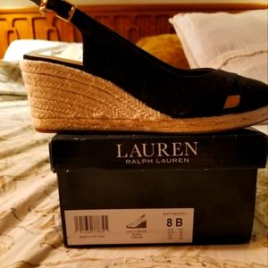 Womens Ralph Lauren Espadrille size 8
